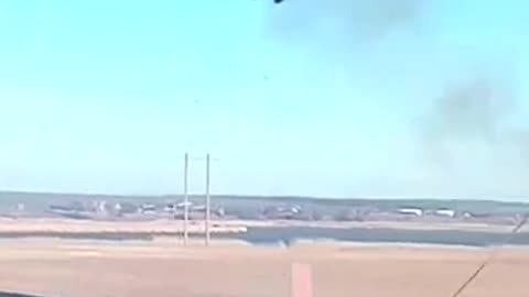 ✈️🔥 Russian Su-34 , which was shot down by our fighters yesterday, fell near