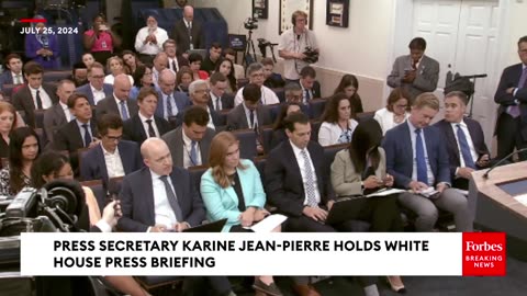 Its An Emotional Moment- Karine Jean-Pierre Describes Current Mood Among Biden Admin Staffers