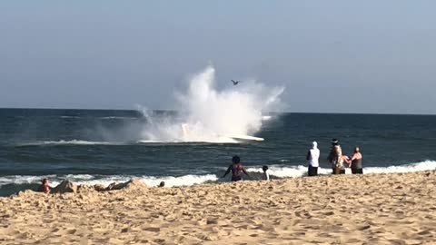 Emergency Landing in Ocean City