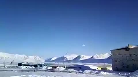 Un étrange nuage d'OVNI filmé en Russie