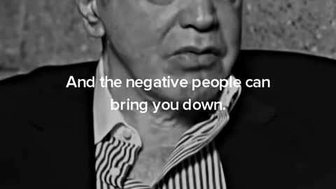 Stay away from Negative People
