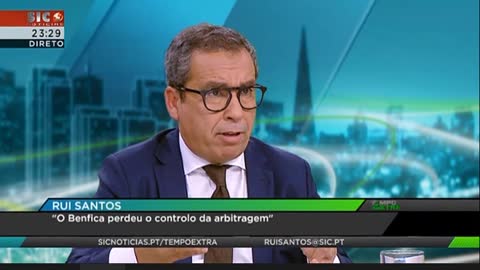 Rui Santos: «O Benfica perdeu o controlo da arbitragem»