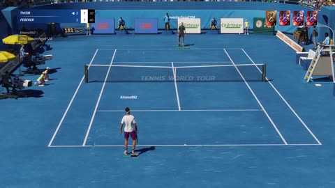 Top Spin 2K25 Amazing Doubles Rallies