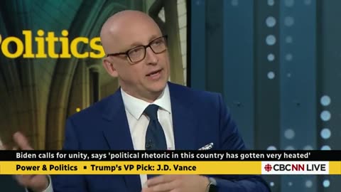 Is former 'never-Trumper' J.D. Vance the right pick for Republican VP. - Power & Politics CBC News