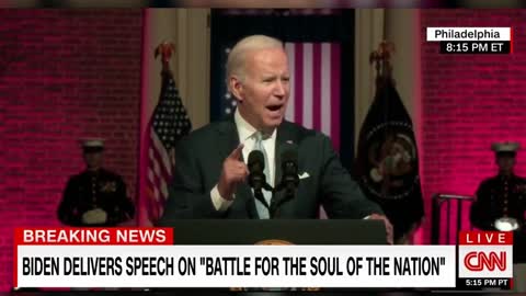 Biden's dark and divisive speech has been widely criticized for targeting a segment of the American population