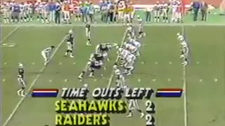 1988-12-18 Seattle Seahawks vs Los Angeles Raiders