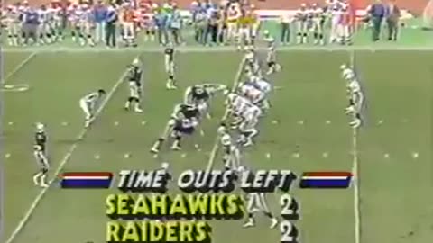 1988-12-18 Seattle Seahawks vs Los Angeles Raiders