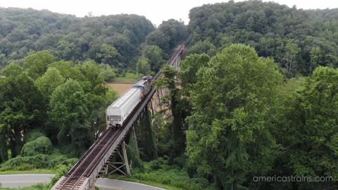 CSX Lake James Trestle