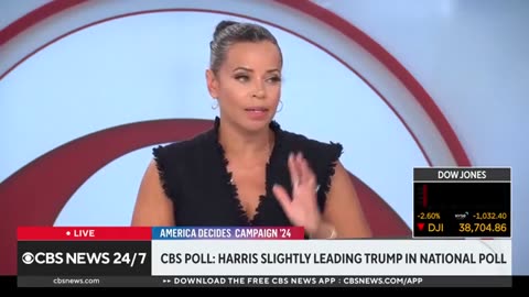 Kamala Harris raising Democratic enthusiasm to vote, CBS News poll finds
