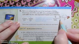 Gr 6 - Ch 1 - Lesson 6 - Equivalent Ratios