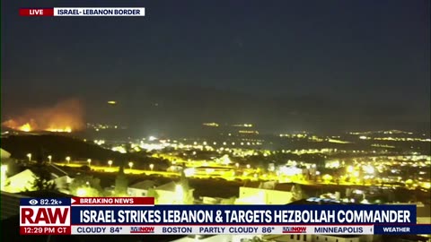 BREAKING Israel targets Hezbollah leader in Lebanon strike LiveNOW from FOX