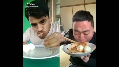 Funny Food Challange