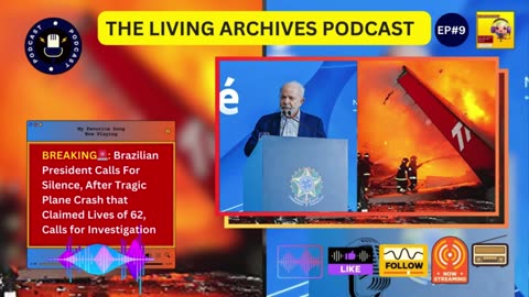 BREAKING🚨: Brazilian President Calls For Silence, After Tragic Plane Crash that Claimed Lives of 62
