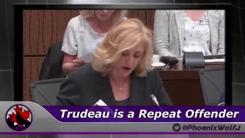 Trudeau is a repeat offender