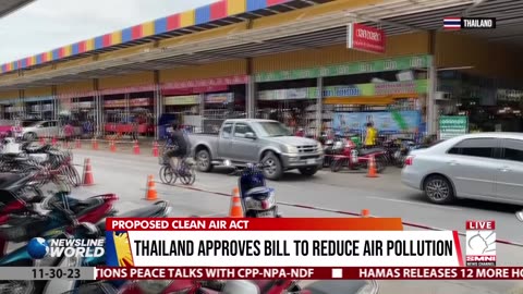 Thailand approves bill to reduce air pollution