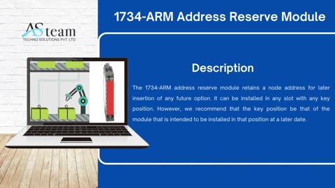 Allen Bradley Address Reserve Modules 1734-ARM