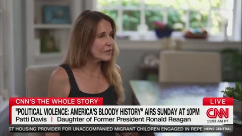 Ronald Reagan’s Daughter clashes Trump Supporters Who Targeted Media After PA Shooting: