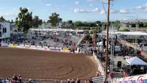 Freedom in Clovis Ca! Clovis Rodeo!