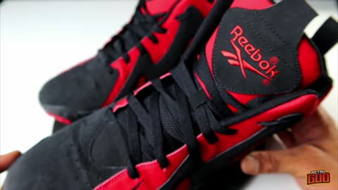 Flash of Fury: Reebok Kamikaze 2 Mid 'Blackflash Red' Unboxing & Review