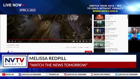 Melissa Redpill with Nicholas Veniamin