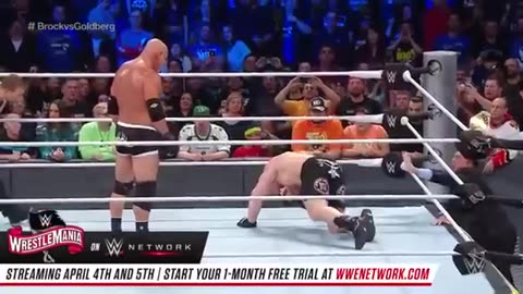 Brock Vs Goldberg Survivor Series