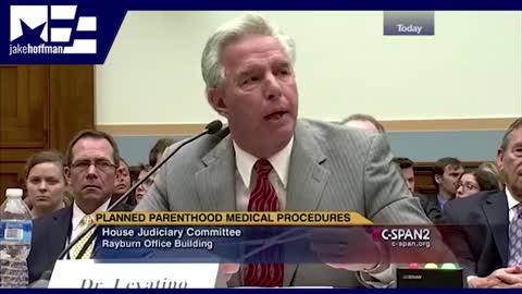 Abortion Dr. Anthony Levatino Leaves Congress Speechless.