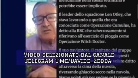 VIDEO | ▶️🗣 GIULIACCI FINALMENTE DICE LA VERITÀ: "LA GEOINGEGNERIA