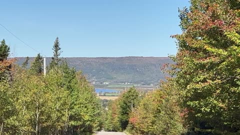 Looking At A Valley Below