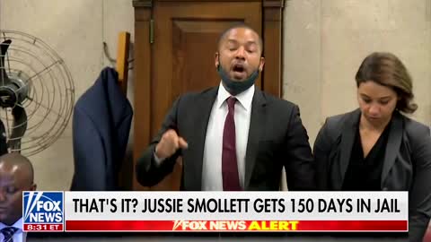 “I am innocent!!” Jussie Smollett has epic meltdown while being hauled off to jail