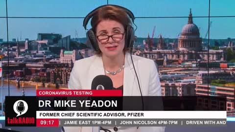 Mike Yeadon on PCR Tests (Talk Radio)