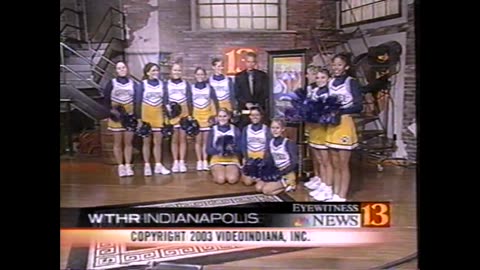 December 5, 2003 - Dick Rea Wraps Up WTHR's 'Operation Basketball'