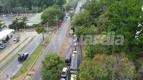 Caos y congestión en el Anillo Vial