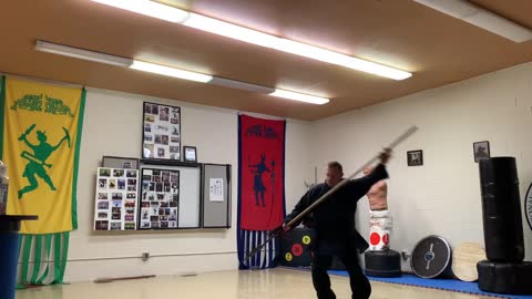 Bagua spear exercise number 6
