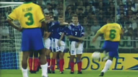 History best goal EVER in football: Roberto Carlos