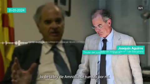 Audio del Juez Aguirre Al Gobierno le quedan dos telediarios, y a tomar por culo