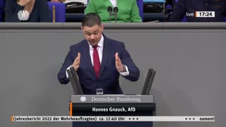 Hannes Gnauck Rede vom 17.01.2024 – Jahresbericht 2022 der Wehrbeauftragten