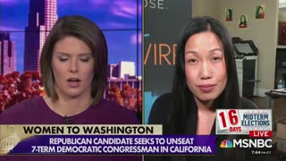 MSNBC’s Kasie Hunt to Elizabeth Heng: Isn’t Your Campaign Ad Sexist?