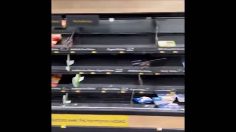 S.C.Walmart Bone Dry of Food - Workers Say They Have Nothing to do - No Food to Stock