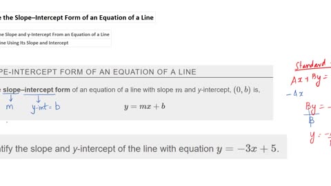 Math62_MAlbert_4.5_Use the slope intercept form