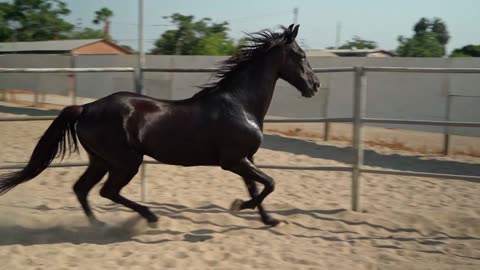 Beautiful Black Horse