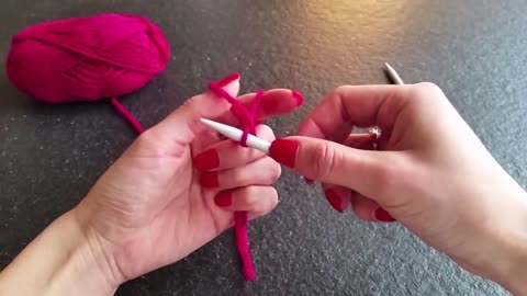 Knitting for beginners: Part 1 - How to cast on