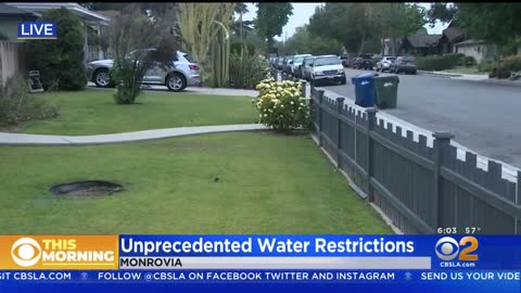 SoCal's biggest water supplier to limit outdoor irrigation to one day per week starting June 1