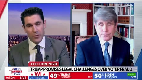 Rod Blagojevich saying there is voter fraud in Democratic run cities