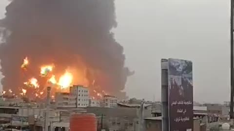 Massive Israeli/US/UK strikes on Yemen now taking place.