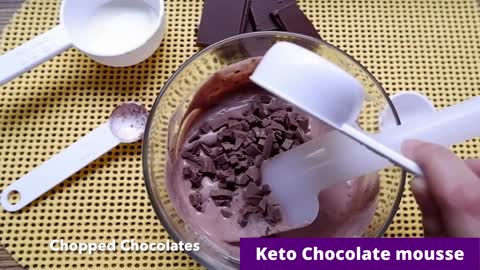 Keto Chocolate Mousse | Keto Diet Recipe