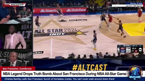 NBA Legend Charles Barkley Drops Truth Bomb About San Francisco During NBA All-Star Game