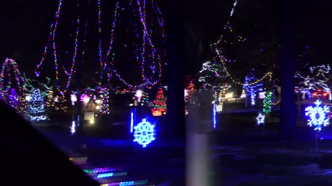 CHRISTMAS LIGHTS Drive-Thru Dec. 25th 2020 Oconto Wisconsin