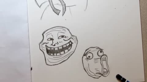 How To Draw A Meme Face