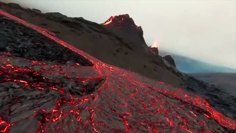 The eruption of the volcano Fagradalasfjadl, which was dormant for about 6 thousand years