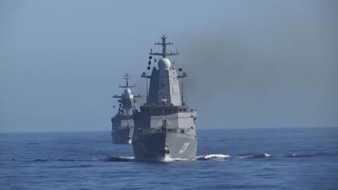 🇷🇺🇨🇳 Ships of Russian and Chinese naval branches conduct joint policing in Pacific Ocean